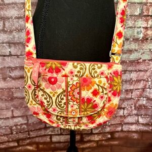 Vera Bradley Vibrant Floral Crossbody Bag